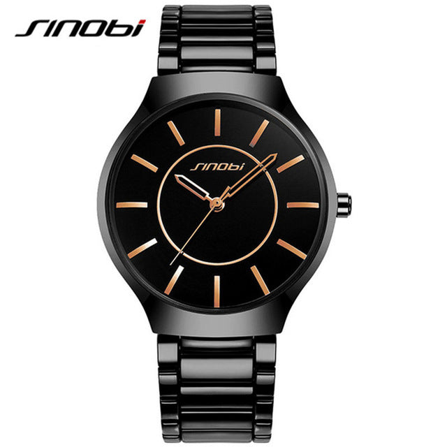 Luxury Top Brand Men's Boy Military Dress JAPAN Quartz Steel Watches Men Casual Clock Male Wristwatch Relogio Masculino SINOBI