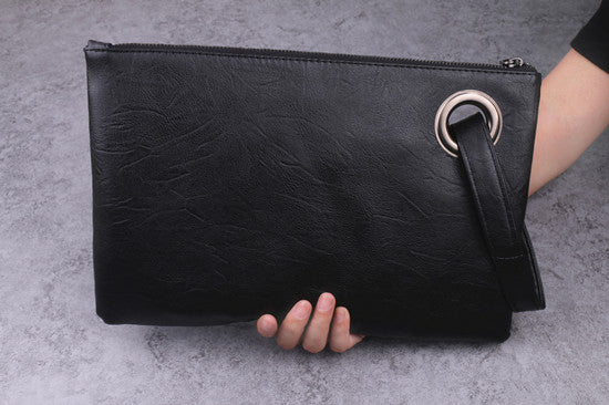 New Fashion Solid Women's Clutch Bag Leather 2017 Women Envelope Bag Clutch Evening Bag Female Clutches Handbag free delivery