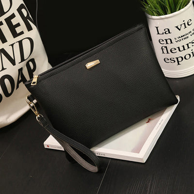 Bokinslon Fashion Woman Bags PU Leather Solid Color Women Crossbody Bags Simple Practical Female Shoulder Bags