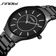 Luxury Top Brand Men's Boy Military Dress JAPAN Quartz Steel Watches Men Casual Clock Male Wristwatch Relogio Masculino SINOBI