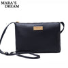 Mara's Dream Woman Messenger Bag Handbags High Quality PU Leather Metal Zipper Solid Color Sequined Party Purse Handbags Bags