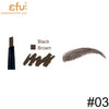 5 Colors 24 Hours Long-lasting Eyebrow Pencil Soft And Smooth Fashion Eye 0.4g Lotus Series Makeup Brand EFU #7046-7050