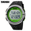 SKMEI Pedometer Heart Rate Monitor Calories Counter Fitness Tracker Outdoor Men Sports Watches Digital Watch Women Wristwatches