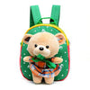 2016 New Cartoon Kid School Backpack For Child School Bag For Kindergarten Girl Baby Student School Boy Cute bear Backpack