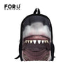 Cool Pet Dog Husky Children Backpack 3D Animal Printing Travel Daypack-isodeals
