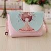 2017 New Cartoon printing Women bag Female PU leather Mini Crossbody Shoulder bags Girls Messenger bag bolsa feminina B075