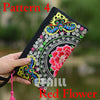 Hmong Thai Indian Embroidered Wristlet Bag Clutch Purse Boho Ethnic Phone Money Bag Famous Top Brand Clutches Embrague Bolsos de