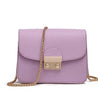 COOLWALKER designer brand bags women leather handbags Chain Solid Shoulder Bag mini bags Woman Messenger Bag purses and handbags