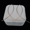 ES143 Fish Shaped Stud Earrings Simplicity Handmade Copper Wire Earring for Women Brincos de gota Feminino 2017 Geometric NEW