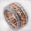 Weinuo Sterling-Silver-Jewelry Multi Colour Crystal Zircon 925 Sterling Silver Jewelry-isodeals