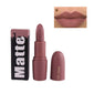 2017 New Lipsticks For Women Sexy Brand Lips Color Cosmetics Waterproof Long Lasting Miss Rose Nude Lipstick Matte Makeup