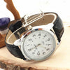 2017 mens fashion watches relojes hombre Elegant Analog Luxury geneva watches men PU Leather Strap Quartz Mens Wrist Watch