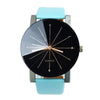 Relogio Masculino Mens Watches 2017 PU Leather Round Case Casual Quartz Clock Men WristWatches For Men Male Clock &03