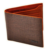 2016 Fashion Men Brown Wallet Billfold Coffee Leather Wallet Credit Card Men Purse Clutch Purse Men Wallet Purse carteras mujer