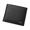 JINBAOLAI Men Wallets Bifold Stripe Wallet Leather Mens Mini Wallet Credit/ID Card Holder Billfold Purse #4M