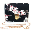 Luxury Women Bags Design Small Satchel Women bag Flower Butterfly Printed PU Leather Shoulder Bag Retro Crossbody Bag Bolsa