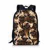 Cool Pet Dog Husky Children Backpack 3D Animal Printing Travel Daypack-isodeals