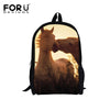 Cool Pet Dog Husky Children Backpack 3D Animal Printing Travel Daypack-isodeals