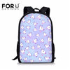 Cool Pet Dog Husky Children Backpack 3D Animal Printing Travel Daypack-isodeals