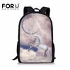Cool Pet Dog Husky Children Backpack 3D Animal Printing Travel Daypack-isodeals