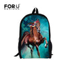 Cool Pet Dog Husky Children Backpack 3D Animal Printing Travel Daypack-isodeals