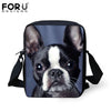 FORUDESIGNS 3D Chihuahua Animal Children School Bags Tiger Lion Dog Leopard Mochilas Infantil Kids Mini Schoolbag For Girls Boys