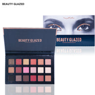 BEAUTY GLAZED Brand Makeup Long-lasting Eye Shadow Easy to Wear Eyeshadow Natural Matte Shimmer Natural Makeup palette 18 Colors