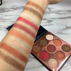 2017 New Shimmer Matte Eye Palette Makeup Waterproof Pigment Warm Nude Color Beauty Glazed Brand Professional Eyeshadow Palette