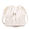 Huasign PU Leather Tassel Shoulder bag Cheap Crossbody bags Organizer Small Cute Bucket Bag Lady Messenger Women Feminina Bags