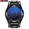 CURREN Men's Sport Brand Quartz Watch Men Wrist Watch Top Brand Luxury Quartz-Watch Leather Strap Military Male Clock Fashion