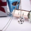 Trendy Stainless Steel Womens Necklace Pendant Women Crystal Gold Rose Gold Silver Colors Carter Love Brand Jewelry Necklaces