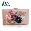 Milisente 7 Colors Women Clutch Lady Flower Day Clutches Female Wedding Purses