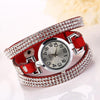 2017 Fashion Women Watch Simple Desgin Bracelet Cycstal Watch Women Quartz-watch Wristwatch Relogio Feminino &03