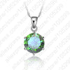 JEXXI Classic 6 Claw Cubic Zircon Pendant 925 Sterling Silver Necklace for Women Engagement & Wedding Jewelry