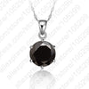 JEXXI Classic 6 Claw Cubic Zircon Pendant 925 Sterling Silver Necklace for Women Engagement & Wedding Jewelry