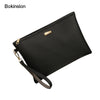 Bokinslon Fashion Woman Bags PU Leather Solid Color Women Crossbody Bags Simple Practical Female Shoulder Bags