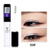 New Makeup Long Lasting Waterproof Pigments Metallic Eyeshadow Glitter Make Up White Color Eye Shadow Liquid Shimmer Stickers