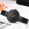 Miss Fox Silver Minimalist Watch Steel Slim Simple Style Ultra Thin Watch Waterproof-isodeals