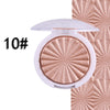 Miss Rose face makeup shimmer highlighter powder 6 color brighten baked bronzer powder contouring makeup palette glow kit MS093