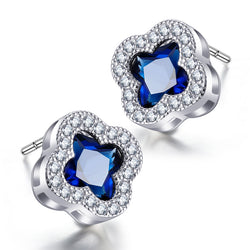 Jemmin High Quality Fine Sterling Silver Stud Earrings For Women Wedding Engagement Jewelry Brincos Bijoux