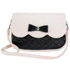 Women Shoulder Bag leather handbags 2017 Luxury brand Cute Bowknot Decorated high quality casual big Messenger Crossbody Bag